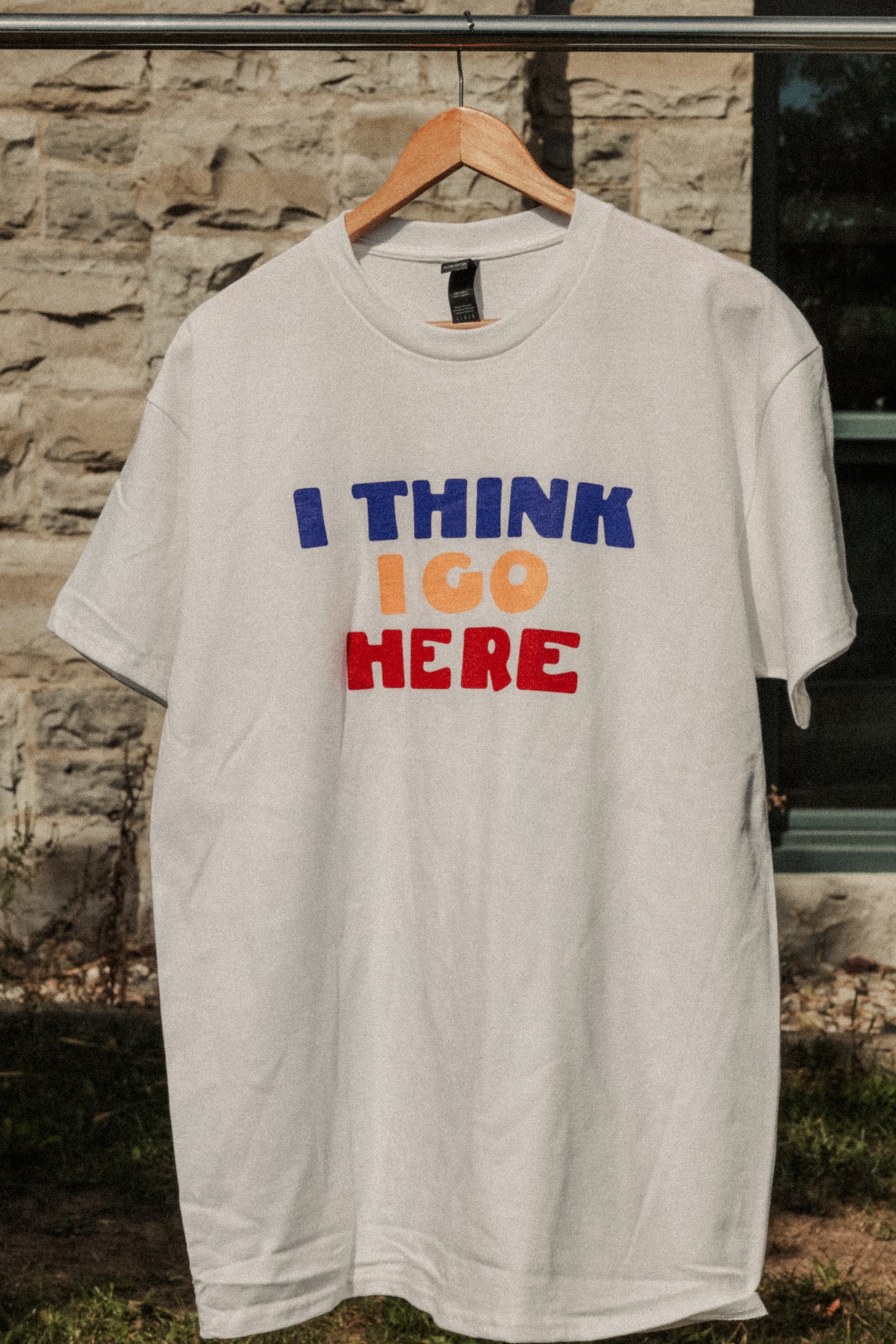 I Think I Go Here Tee