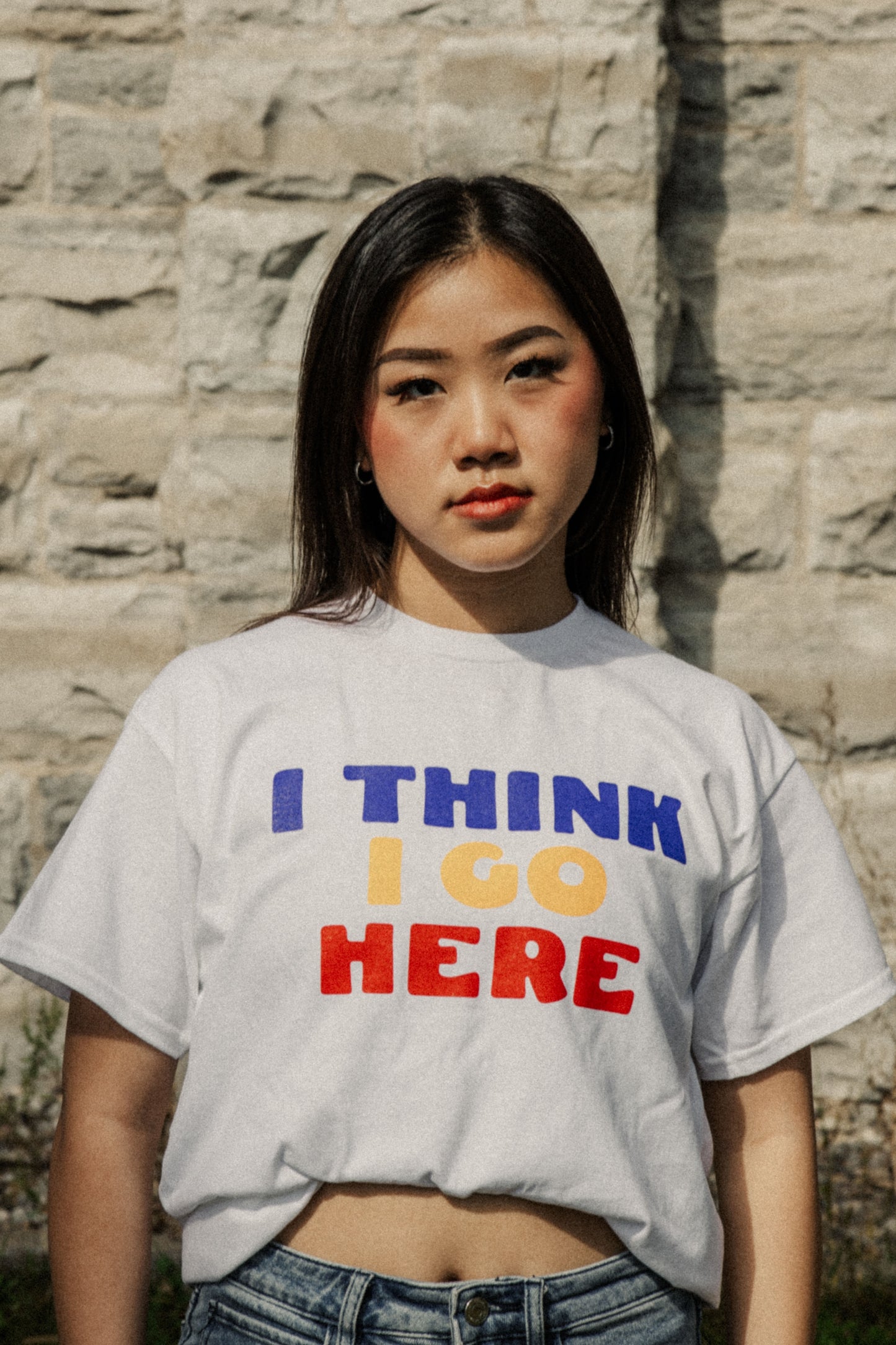 I Think I Go Here Tee