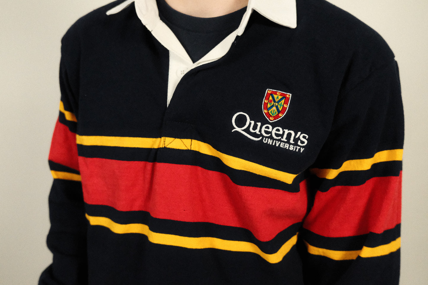 Queen's University Longsleeve Rugby Shirt