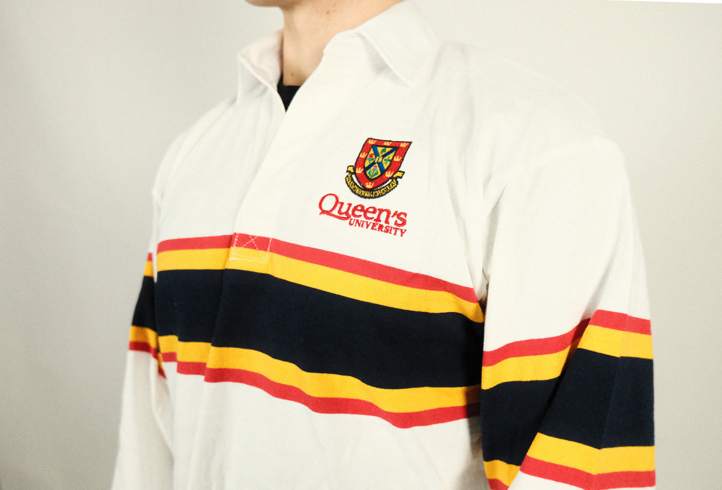 Queen's University Longsleeve Rugby Shirt