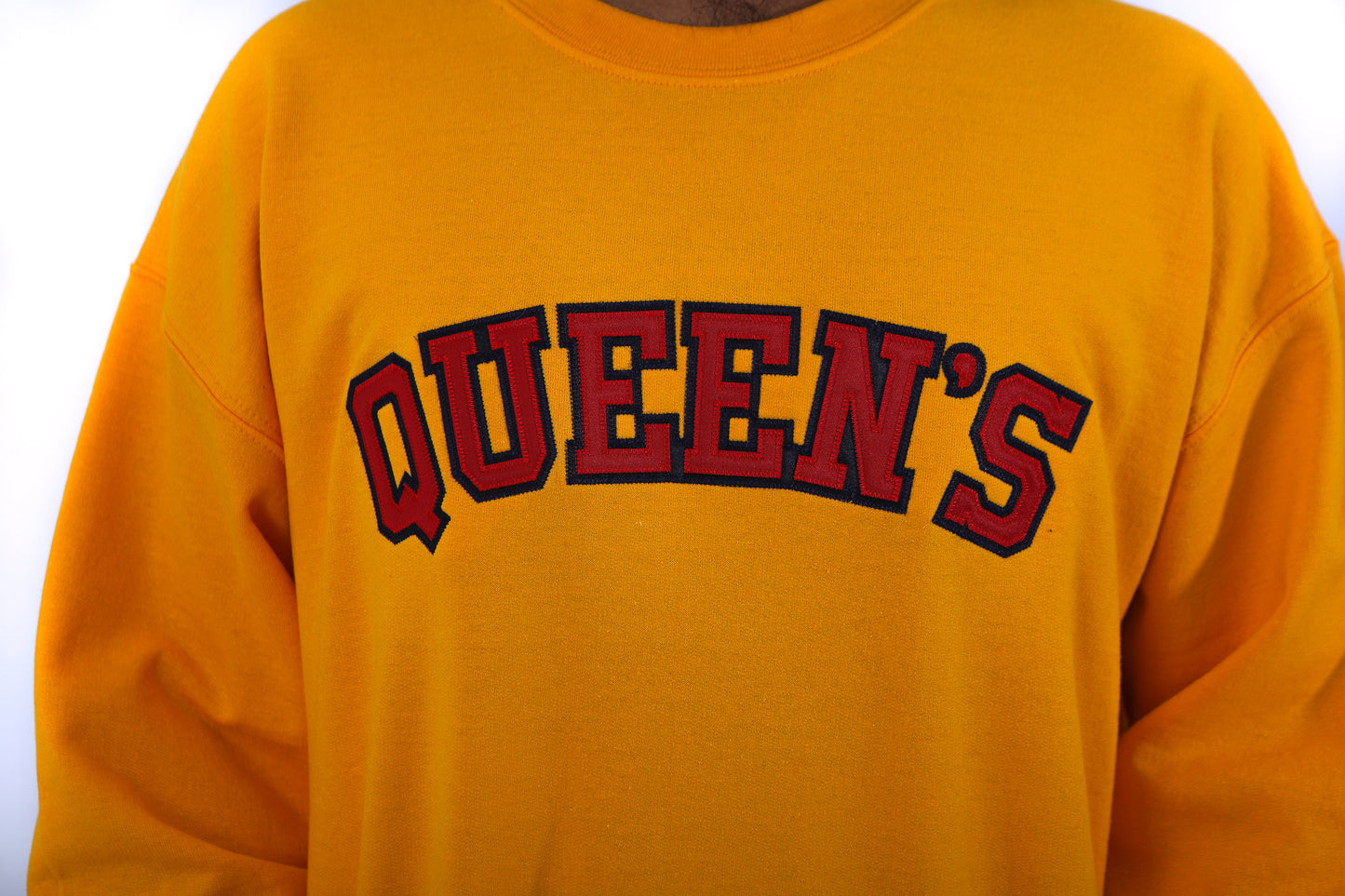 Queen's Twill Crewneck
