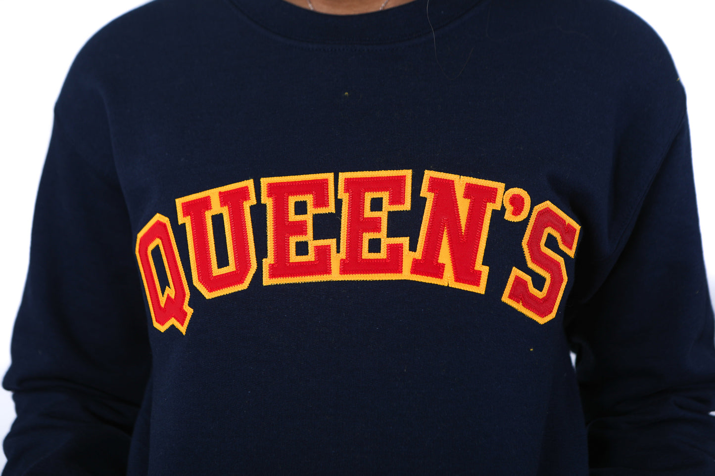 Queen's Twill Crewneck