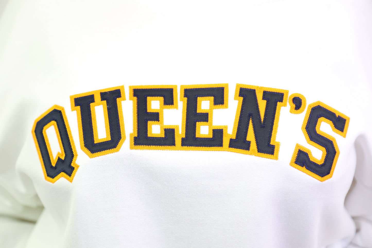 Queen's Twill Crewneck