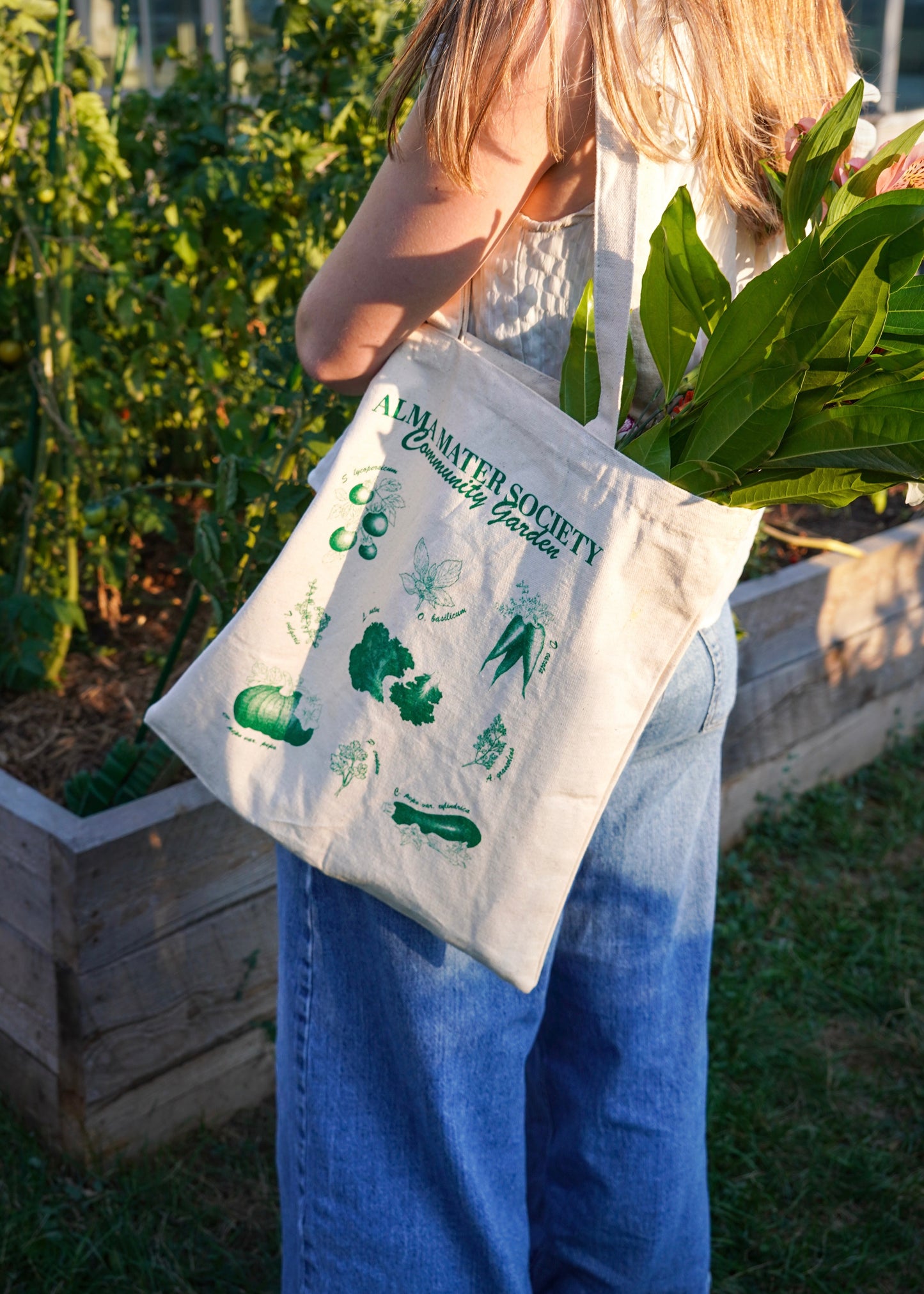 AMS Community Garden Tote Bags