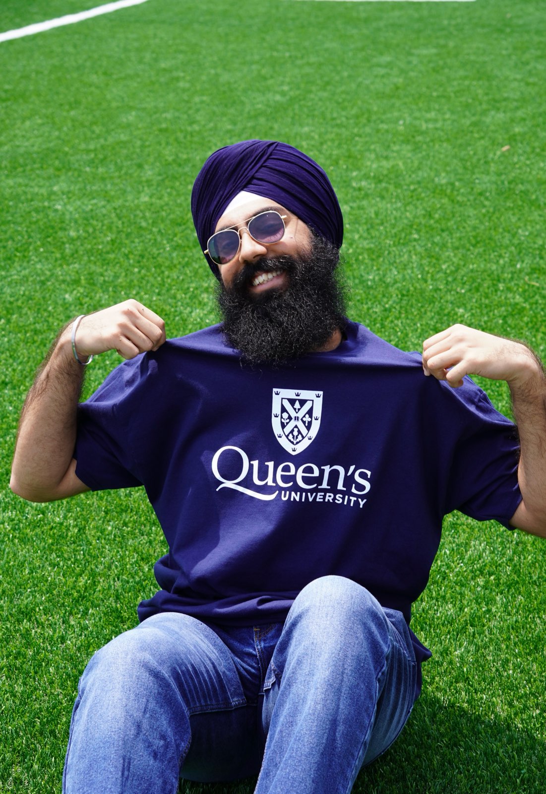 Queen's Crest Printed Tee
