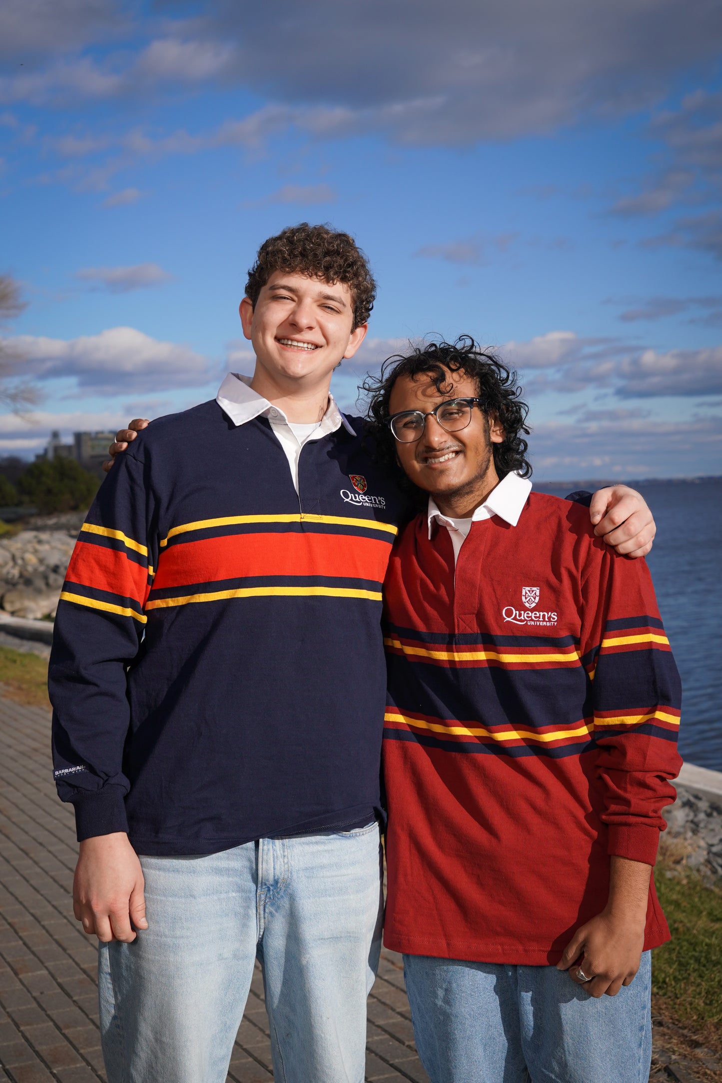 Queen's University Longsleeve Rugby Shirt