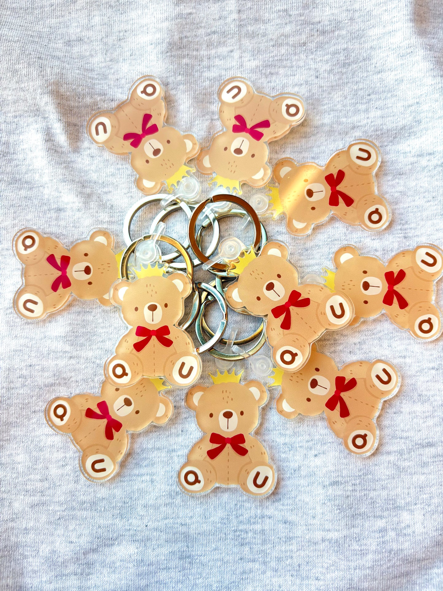 Bear Acrylic Keychain