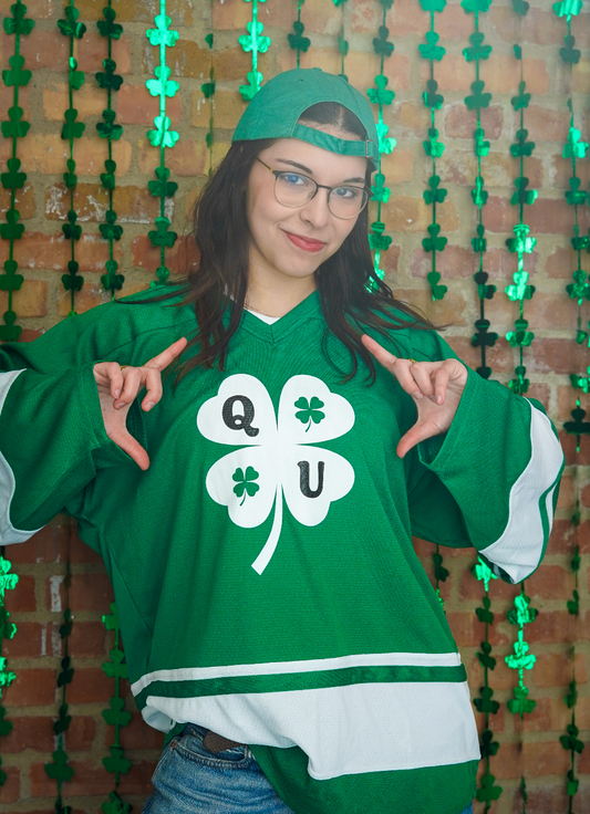 QU Clover Hockey Jersey
