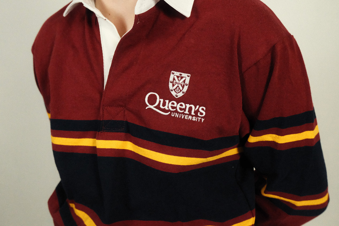 Queen's University Longsleeve Rugby Shirt