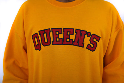 Queen's Twill Crewneck