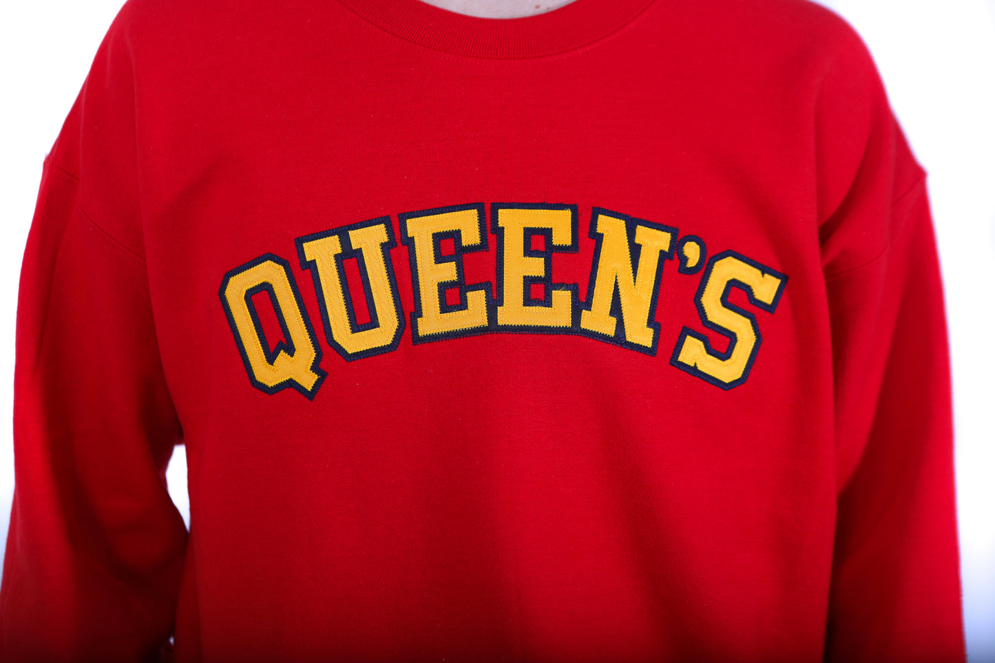 Queen's Twill Crewneck