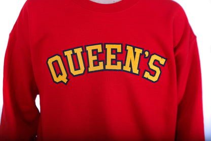 Queen's Twill Crewneck